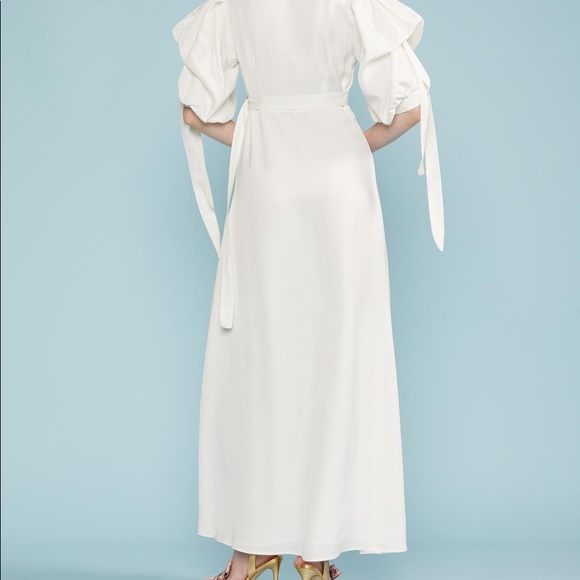 Cynthia Rowley NWT Merissa Puff sleeve Dress OBO - Picture 3 of 3